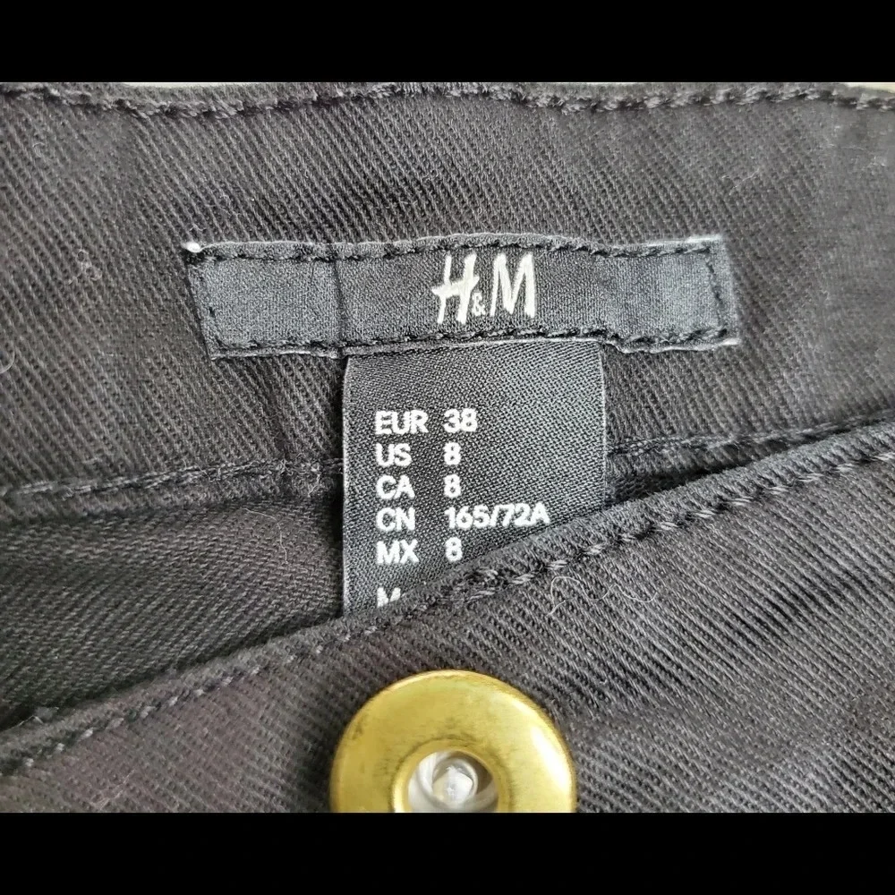 H&M Black‎ Denim Shorts